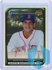 2008 Bowman Chrome Justin Masterson #210 RC Boston Red Sox